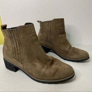 Reef Voyage Leather Suede Ankle Boots Size 7M